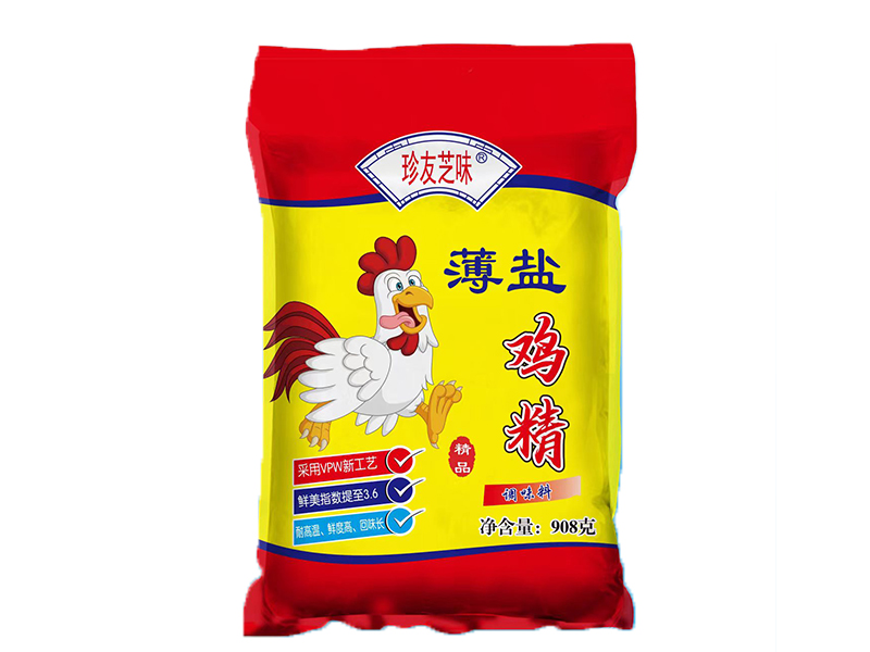 珍友芝味薄鹽雞精908克  